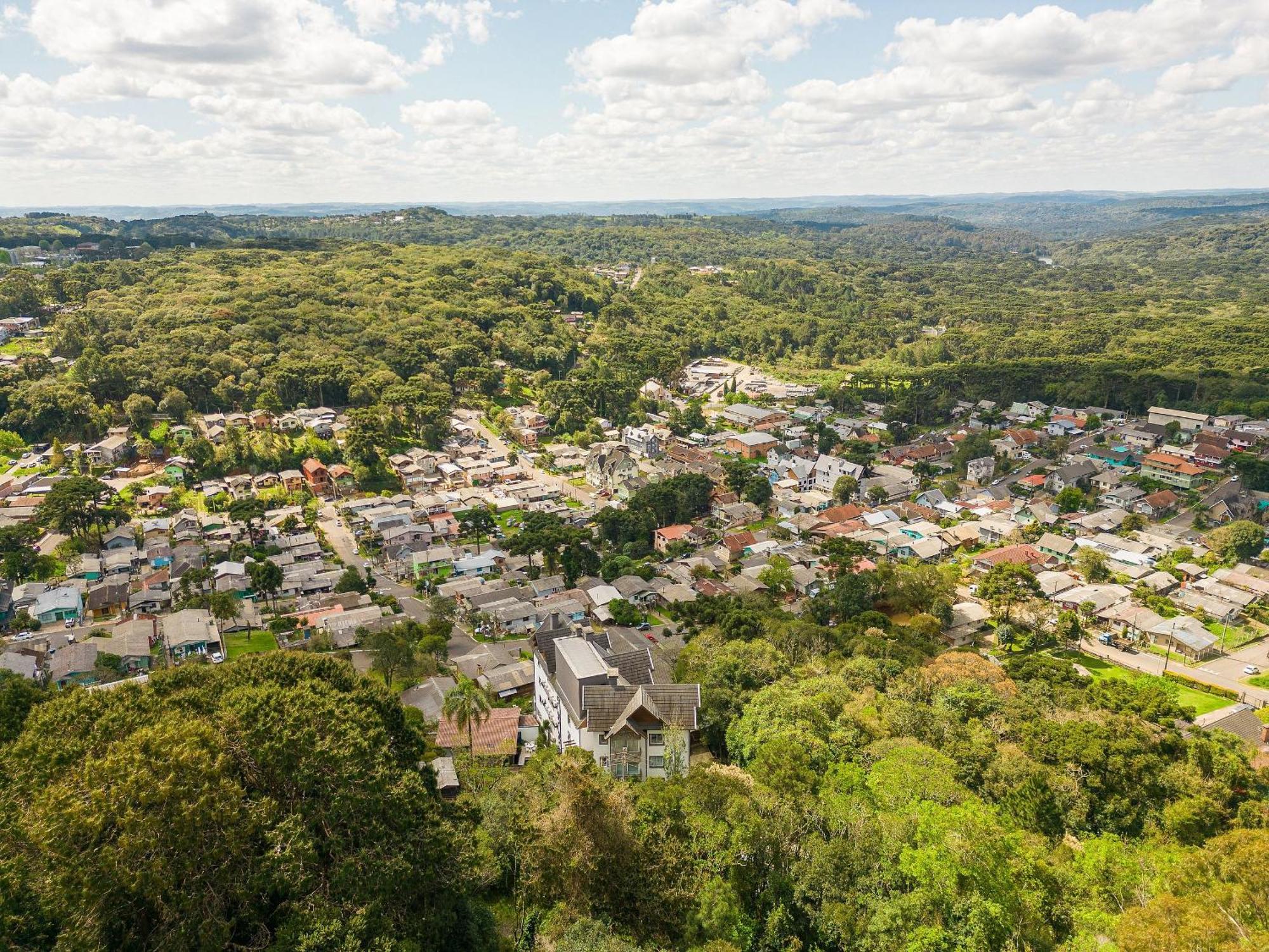 Vista 161 Apto Em Gramado Com Vista Espetacular Buitenkant foto