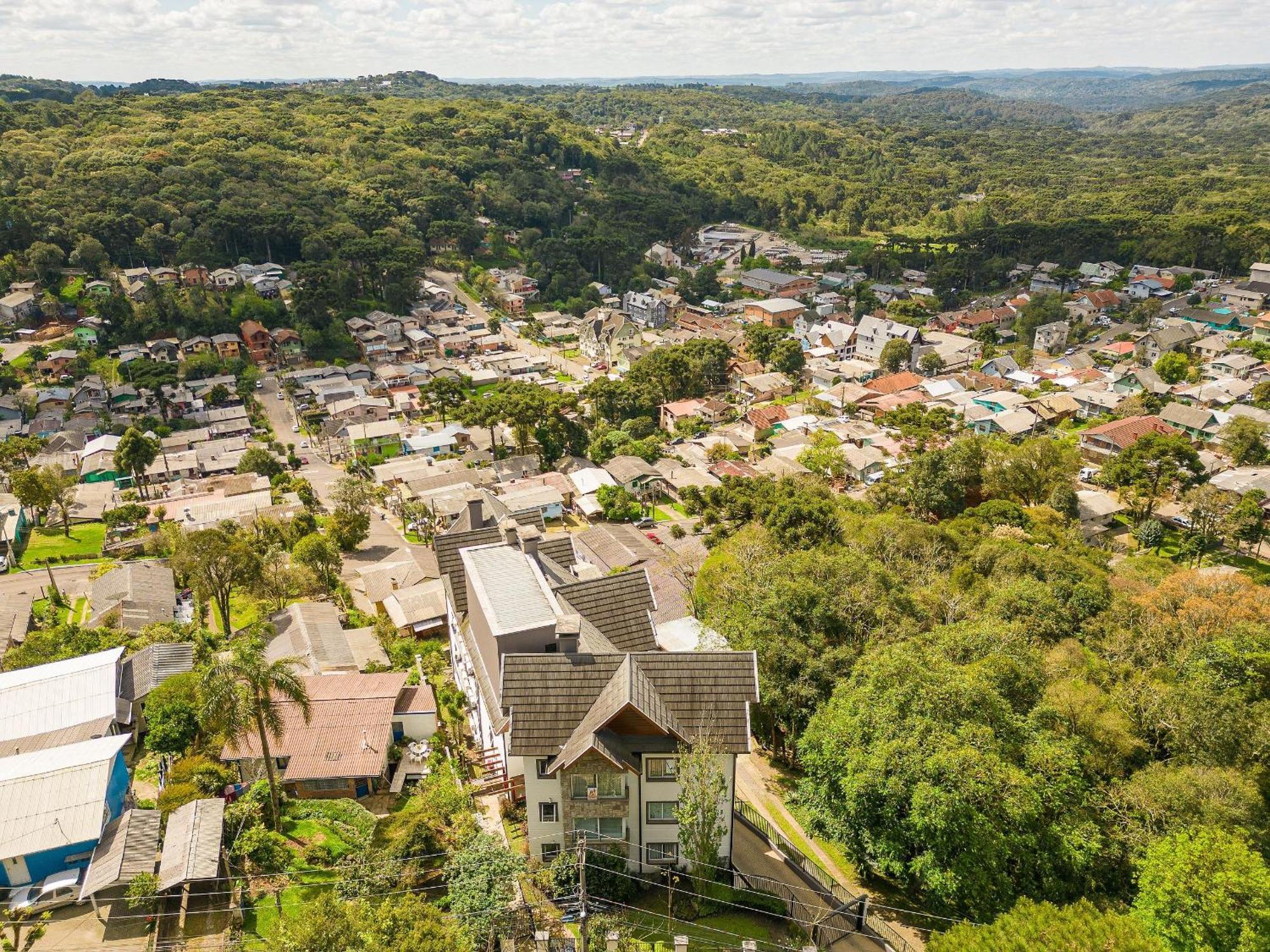 Vista 161 Apto Em Gramado Com Vista Espetacular Buitenkant foto